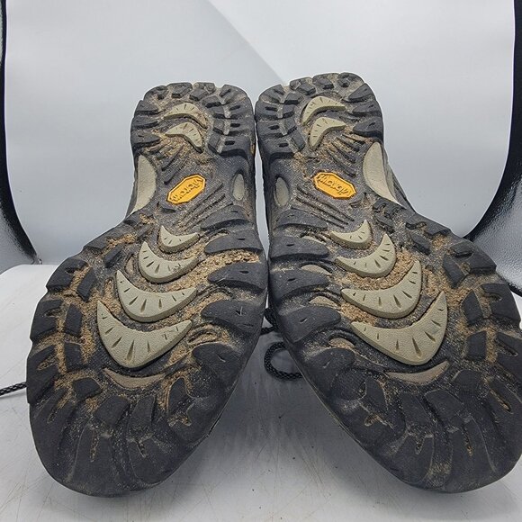 Ahnu Montara Womens 8 Brown Waterproof Hiking Boots Vibram Soles Hiking Camping - Picture 11 of 13